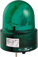 Schneider Electric - 12 VAC/VDC, 250 mAmp, Rotating Beacon LED Light - Surface Mounted, 6.61 Inch High, 120mm Diameter, 138 Flashes per min - A1 Tooling