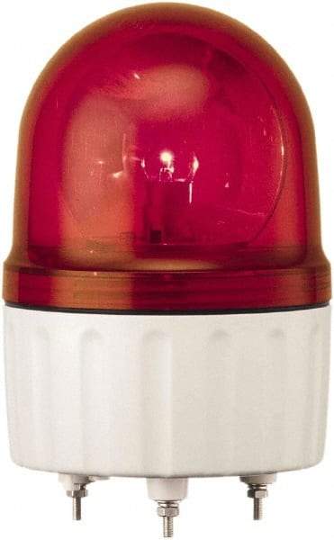 Schneider Electric - 24 VAC/VDC, 125 mAmp, Rotating Beacon LED Light - Surface Mounted, 6.61 Inch High, 120mm Diameter, 138 Flashes per min - A1 Tooling