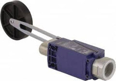 Telemecanique Sensors - NC/NO, 240 VAC, Screw Terminal, Roller Lever Actuator, General Purpose Limit Switch - 1, 2, 4, 6, 12, 13 NEMA Rating, IP66, IP67 IPR Rating - A1 Tooling