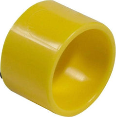 Schneider Electric - Extended Mushroom Head Pushbutton Switch Guard - Yellow, Round Button, Nonilluminated - A1 Tooling