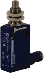 Telemecanique Sensors - SP, NC/NO, 240 VAC, 4 Pin M12 Male Terminal, End Plunger Actuator, General Purpose Limit Switch - IP66, IP67, IP68 IPR Rating - A1 Tooling