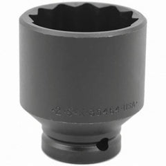 SK - Impact Socket - 3/4"DR 12PT 2" THIN WALL IMPACT SOCKET - A1 Tooling