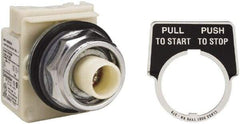 Schneider Electric - 30mm Mount Hole, Extended Straight, Pushbutton Switch Only - Maintained (MA) - A1 Tooling