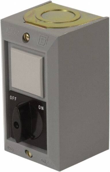 Schneider Electric - 3 Operator, Projecting Pushbutton Control Station - Up (Legend), Momentary Switch, 2NO/3NC Contact, NEMA 1 - A1 Tooling