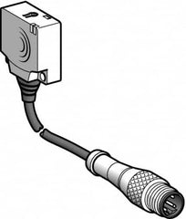 Telemecanique Sensors - PNP, 10 to 15mm Detection, Flat, Inductive Proximity Sensor - 3 Wires, IP67, 12 to 24 VDC, 26mm Wide - A1 Tooling