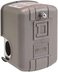 Square D - 1 and 3R NEMA Rated, 40 to 60 psi, Electromechanical Pressure and Level Switch - Adjustable Pressure, 575 VAC, L1-T1, L2-T2 Terminal, For Use with Square D Pumptrol - A1 Tooling