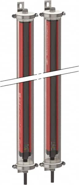 Telemecanique Sensors - 3 Beam, 31.89 Inch Height Protection, 8, 17m Max Sensing, -13 to 131°F, Body Protection 4, Safety Light Curtain - 24 VDC, 15-3/4 Inch Space Between Beams, Red - A1 Tooling