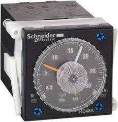 Schneider Electric - 300 hr Delay, Time Delay Relay - 5 Contact Amp, 24 to 240 VAC/VDC at 50/60 Hz - A1 Tooling