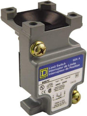 Square D - 1.55 Inch Long, Metal Body, Limit Switch Standard Plug In Unit - For Use with 9007C Heavy Duty Industrial Limit Switches - A1 Tooling