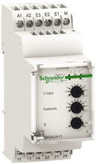 Schneider Electric - 2NO/2NC, 24-240 VAC/DC Control Relay - DIN Rail Mount - A1 Tooling