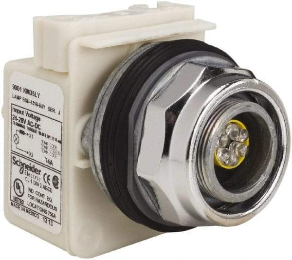 Schneider Electric - 28 V LED Pilot Light - Round Lens, Screw Clamp Connector - A1 Tooling