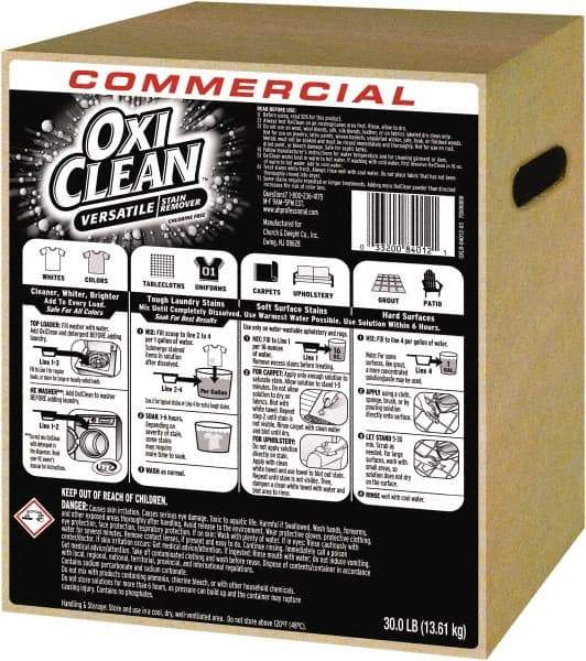 Oxi Clean - 30 Lb Powder Laundry Detergent - Regular Scent - A1 Tooling