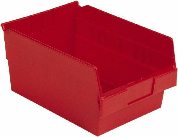 LEWISBins+ - 11-5/8" Deep, Red Hopper Shelf Bin - 6" High x 8-3/8" Wide x 11-5/8" Long - A1 Tooling