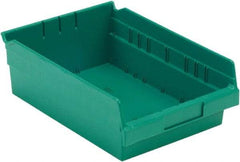 LEWISBins+ - 11-5/8" Deep, Green Hopper Shelf Bin - 4" High x 8-3/8" Wide x 11-5/8" Long - A1 Tooling