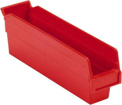 LEWISBins+ - 11-5/8" Deep, Red Hopper Shelf Bin - 4" High x 2-3/4" Wide x 11-5/8" Long - A1 Tooling