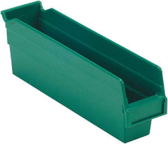 LEWISBins+ - 11-5/8" Deep, Green Hopper Shelf Bin - 4" High x 2-3/4" Wide x 11-5/8" Long - A1 Tooling