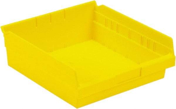 LEWISBins+ - 11-5/8" Deep, Yellow Hopper Shelf Bin - 4" High x 11-1/8" Wide x 11-5/8" Long - A1 Tooling