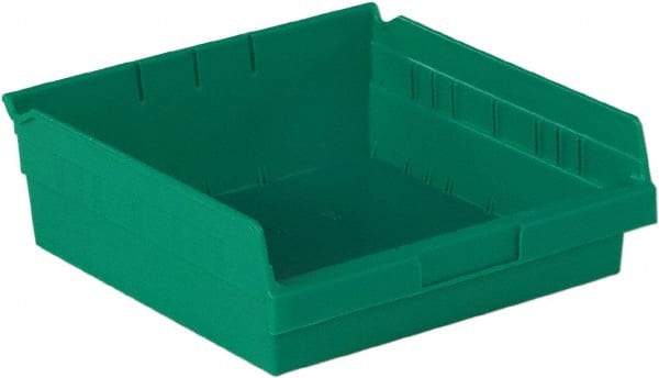 LEWISBins+ - 11-5/8" Deep, Green Hopper Shelf Bin - 4" High x 11-1/8" Wide x 11-5/8" Long - A1 Tooling