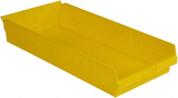 LEWISBins+ - 23-5/8" Deep, Yellow Hopper Shelf Bin - 4" High x 11-1/8" Wide x 23-5/8" Long - A1 Tooling