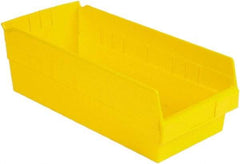 LEWISBins+ - 17-7/8" Deep, Yellow Hopper Shelf Bin - 6" High x 8-3/8" Wide x 17-7/8" Long - A1 Tooling