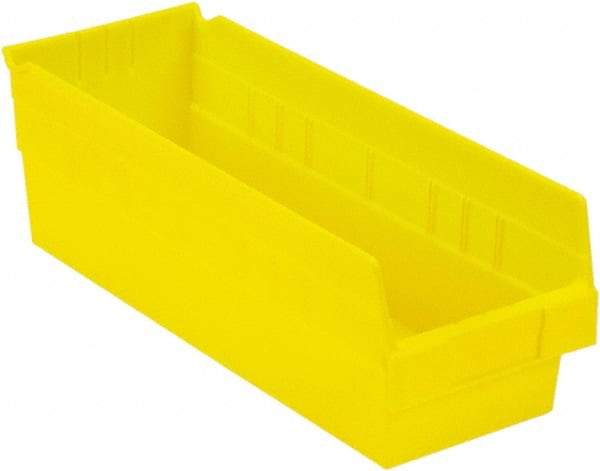 LEWISBins+ - 17-7/8" Deep, Yellow Hopper Shelf Bin - 6" High x 6-5/8" Wide x 17-7/8" Long - A1 Tooling