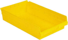 LEWISBins+ - 17-7/8" Deep, Yellow Hopper Shelf Bin - 4" High x 11-1/8" Wide x 17-7/8" Long - A1 Tooling