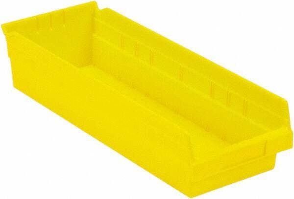 LEWISBins+ - 17-7/8" Deep, Yellow Hopper Shelf Bin - 4" High x 6-5/8" Wide x 17-7/8" Long - A1 Tooling