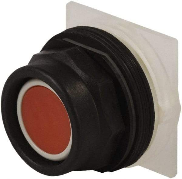 Schneider Electric - 30mm Mount Hole, Extended Straight, Pushbutton Switch Only - Red Pushbutton, Momentary (MO) - A1 Tooling