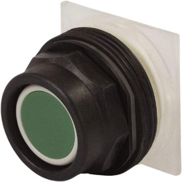 Schneider Electric - 30mm Mount Hole, Recessed, Pushbutton Switch - Round, Green Pushbutton, Momentary (MO) - A1 Tooling