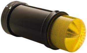 Schneider Electric - 24 VAC/VDC, 4X NEMA Rated, Strobe Tube, Yellow, Flashing Light - 60 Flashes per min, 70mm Pipe/Pendant, 70mm Diameter, 157mm High, IP65, IP66 Ingress Rating - A1 Tooling