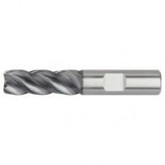1/4x1/4x3/4x2-1/2 4FL Square Carbide End Mill-Round Shank-AlTiN - A1 Tooling