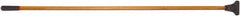 Harper Brush - 60 x 1-1/8" Wood Handle for Laitner Broom Heads - Bolt-On Connection, Tan - A1 Tooling