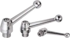 KIPP - M20, Steel Threaded Hole Adjustable Clamping Handle - 153.5mm OAL, 78mm High - A1 Tooling