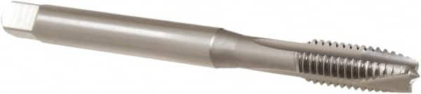 Iscar - 3/8-16 UNC, Uncoated, Cobalt Spiral Point Tap - Plug Chamfer, Right Hand Thread, 100mm OAL, 22mm Thread Length, 9mm Shank Diam, 2B Class of Fit, Series OneTap - Exact Industrial Supply