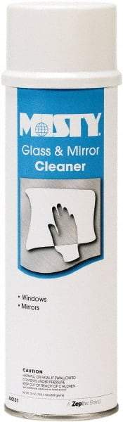 Misty - 19 oz Aerosol Can Mint Glass Cleaner - Use on Glass - A1 Tooling