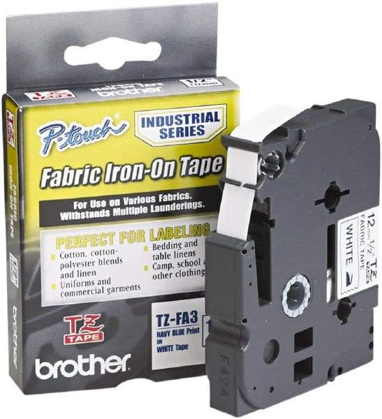 Brother - 1/2" Wide x 108" Long, White Label Tape - For Label Maker - A1 Tooling