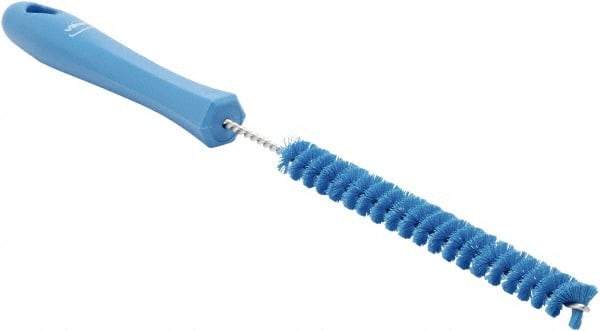 Vikan - 0.6" Diam Polyester Tube Brush - 12.2031" OAL, 6-1/2" Head Length, Polypropylene Handle - A1 Tooling