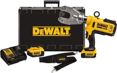 DeWALT - 6 Ton Electric Crimper - Includes DCE350, (2) DCB204, DCE115, Shoulder Strap, Kit Box - A1 Tooling