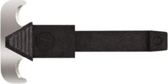 Klever Innovations - 25 Piece Carbon Steel Safety Blade - 55mm OAL, 1-1/8" Blade Length, 0.063" Blade Thickness - A1 Tooling