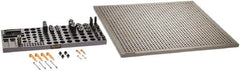 Renishaw - M8, CMM Clamping Kit - Use with CMM Fixtures, Includes 43Pc. Component Set, 600x600mm Plate - A1 Tooling