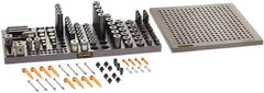 Renishaw - M8, CMM Magnetic & Clamping Kit - Use with CMM Fixtures, Includes 114Pc. Component Set, 300x300mm Plate - A1 Tooling