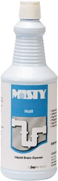 Misty - 32 oz Liquid Drain Cleaner - Unscented, Bottle - A1 Tooling