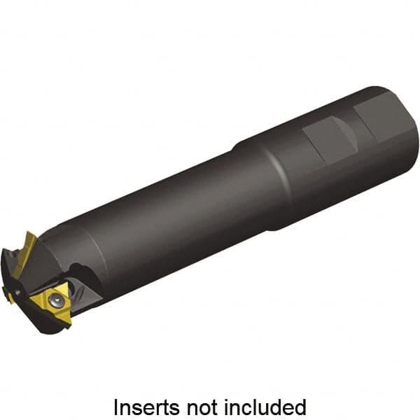 Kennametal - 0.91" Cut Diam, 2.96" Max Depth of Cut, 1" Shank Diam, Indexable Thread Mill - Insert Style KTM11, 11mm Insert Size, 2 Inserts, Toolholder Style KTMD, 5.38" OAL - A1 Tooling