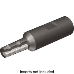 Kennametal - 0.45" Cut Diam, 1.02" Max Depth of Cut, 3/4" Shank Diam, Indexable Thread Mill - Insert Style TMT24, 24mm Insert Size, 1 Insert, Toolholder Style TMT24, 3.23" OAL - A1 Tooling