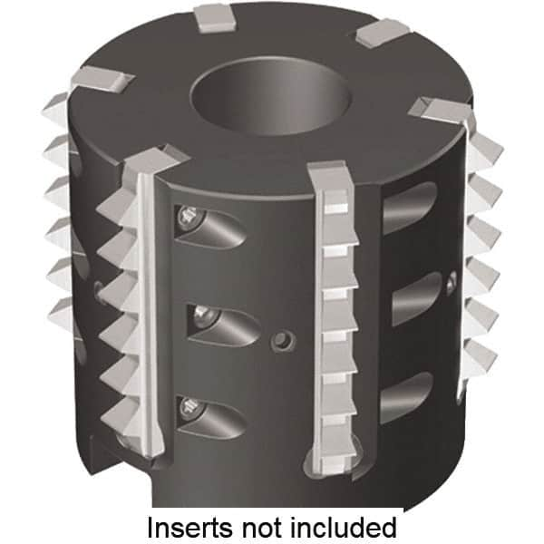 Kennametal - 2.09" Cut Diam, 2" Max Depth of Cut, 3/4" Arbor Hole Diam, Indexable Thread Mill - Insert Style TM41, 41mm Insert Size, 5 Inserts, Toolholder Style TMS41, 2" OAL - A1 Tooling