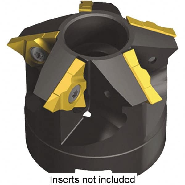 Kennametal - 47mm Cut Diam, 40mm Max Hole Depth, 22mm Arbor Hole Diam, Indexable Thread Mill - Insert Style KTM16, 16mm Insert Size, 5 Inserts, Toolholder Style KTMD, 40mm OAL - A1 Tooling