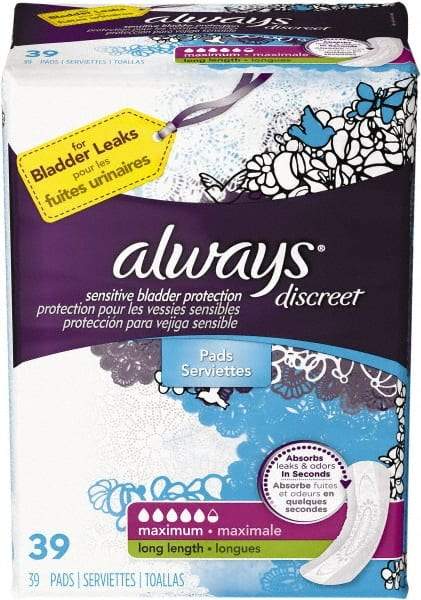 Always - Folded Sanitary Napkins - Long, Maximum Protection - A1 Tooling