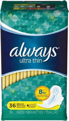 Always - Folded Sanitary Napkins - Regular Absorbency, Up to 8 Hours LeakGuard Protection - A1 Tooling