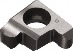 Kyocera - 200GE B Grade PR1225, 2mm Cutting Width Carbide Grooving Insert - 2.2mm Max Depth of Cut, Right Hand, 1mm Corner Radius, Megacoat Finish - A1 Tooling