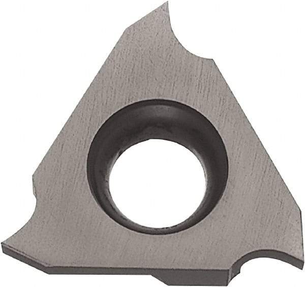 Kyocera - 32TGF Grade PR1215, 1/16" Cutting Width Carbide Grooving Insert - 0.078" Max Depth of Cut, Right Hand, 0.004" Corner Radius, Megacoat Finish - A1 Tooling